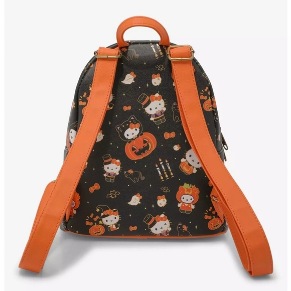 Loungefly Hello Kitty Pumpkin Mini BackpackBrand New with Tag NWT - Picture 3 of 4